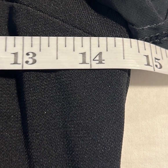 🖤VTG Joseph Ribkoff,Incredible,Vintage Little Black Dress”,Ruffled Upper,Size 4 - Picture 10 of 14